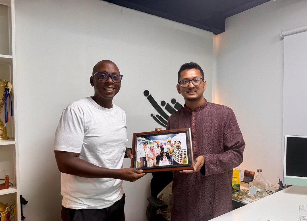 A Special Guest from Africa Visited Our Office